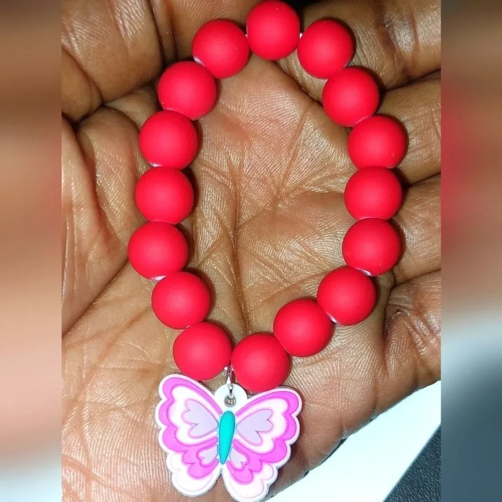 Super cute girls beaded bracelet - Picture 4 of 4
